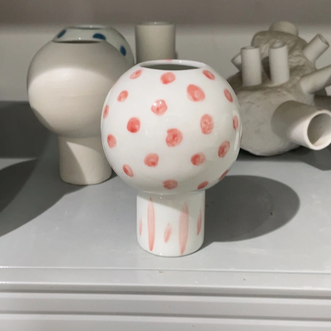 瓷片陶瓷花器摆件系列