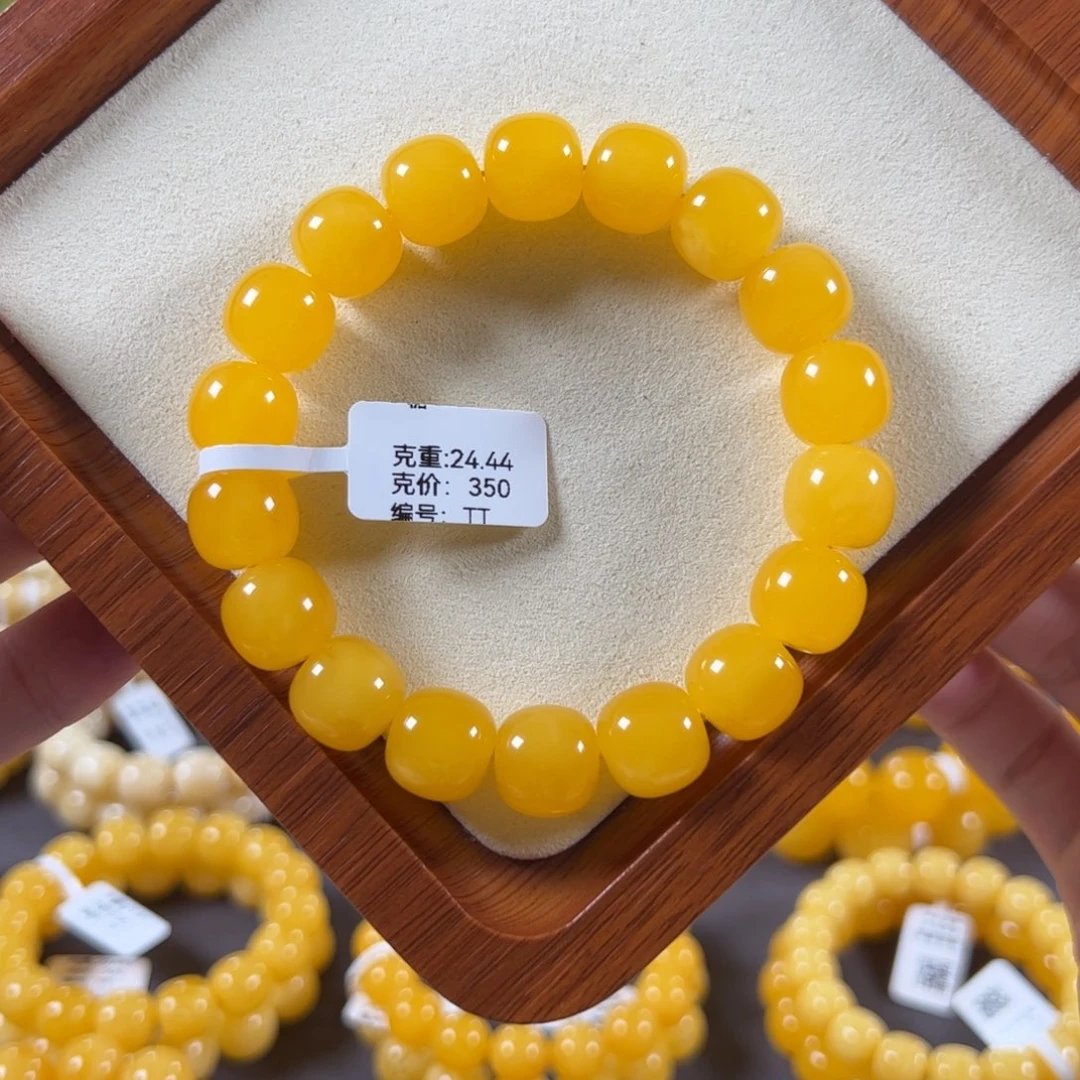 裸石蜜蜡未镶嵌13.2mm焦皮同料满蜜精工老型tt