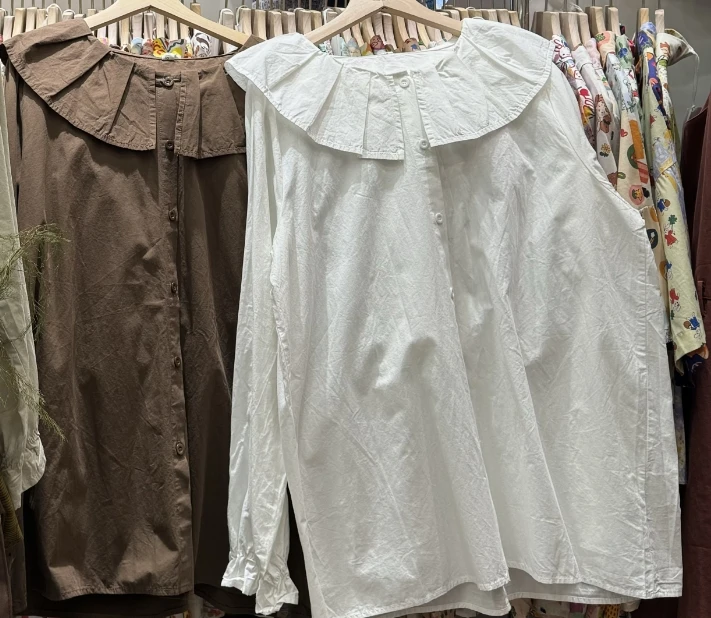 EM（5508）日系娃娃领衬衫 kc