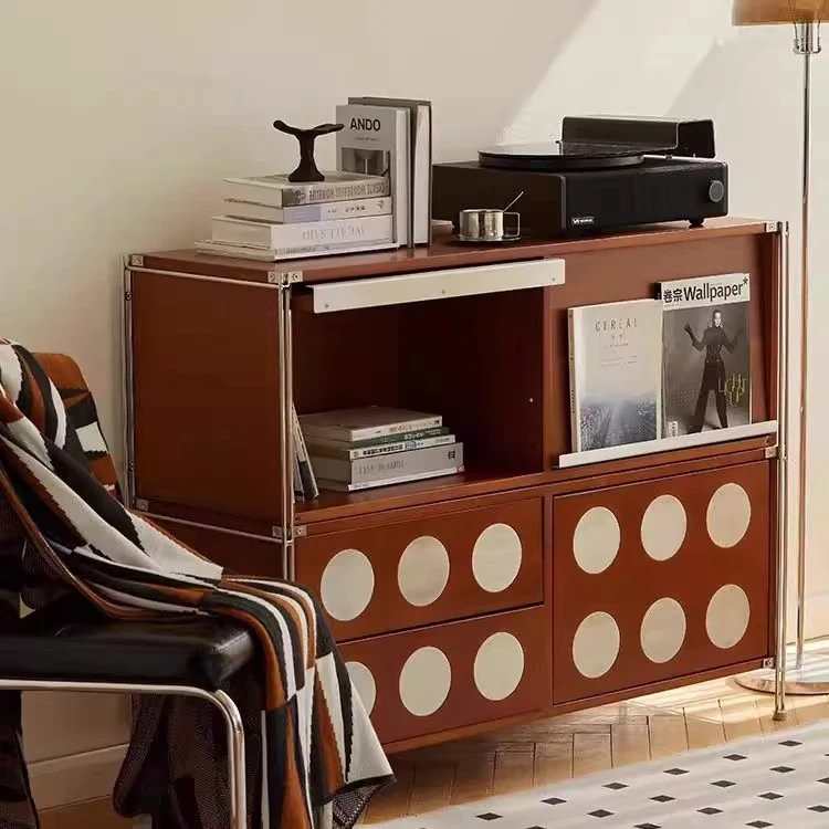 【伊姆斯餐边柜】法式复古客厅矮柜门厅五斗柜极简法式卧室实木