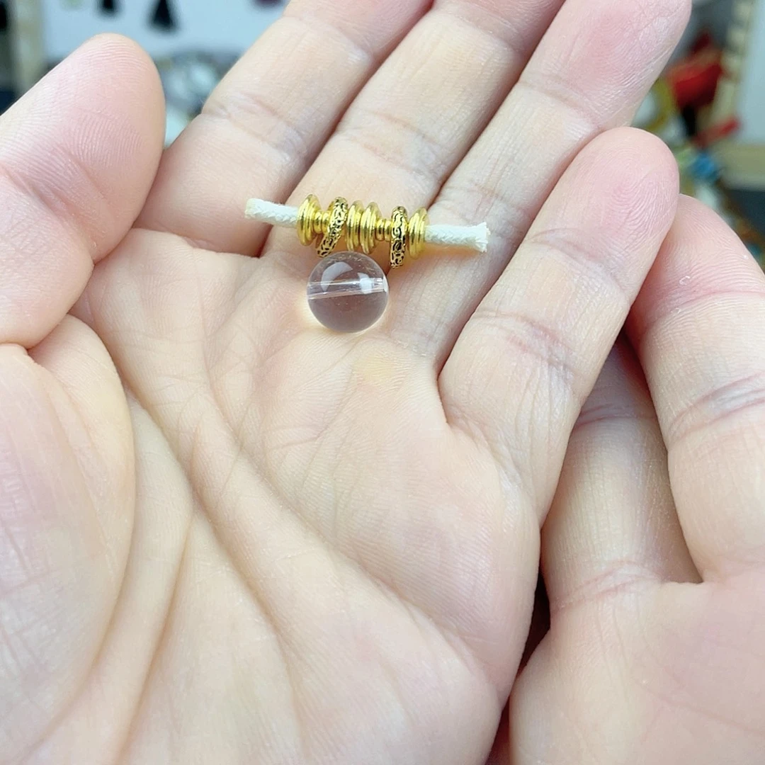 18K金镶嵌珠宝半成品水晶K****万能轴