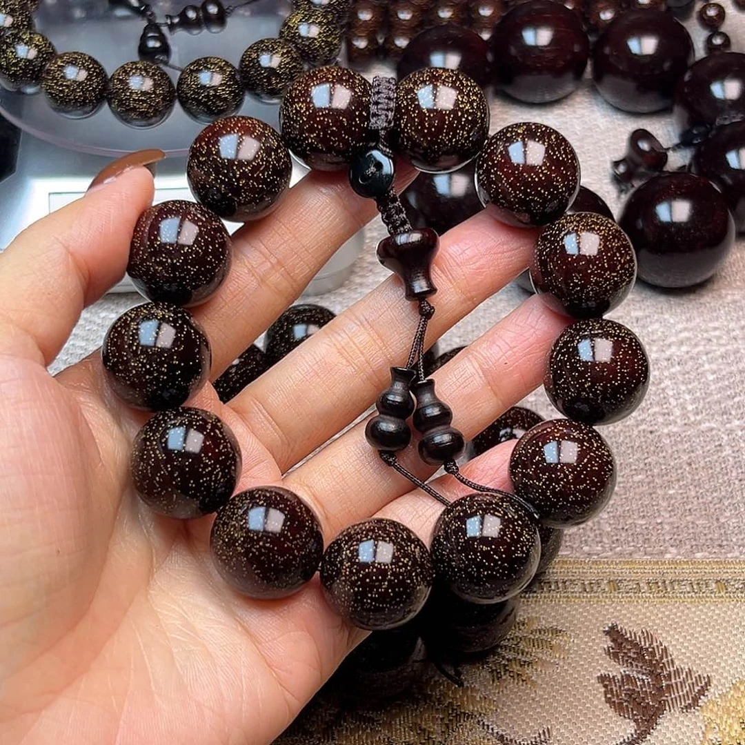 檀香紫檀（小叶紫檀）1.8 13颗爆星