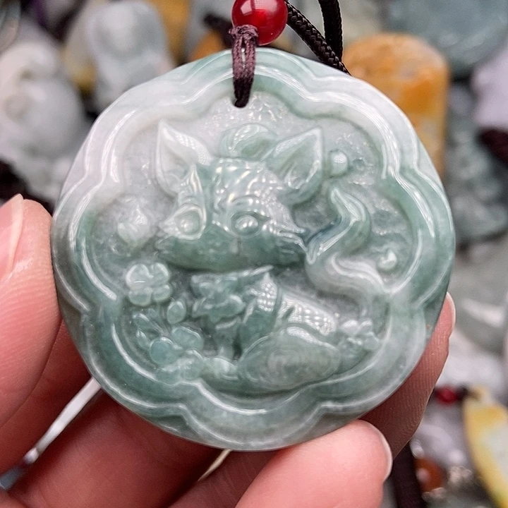 颈饰未镶嵌翡翠翡翠