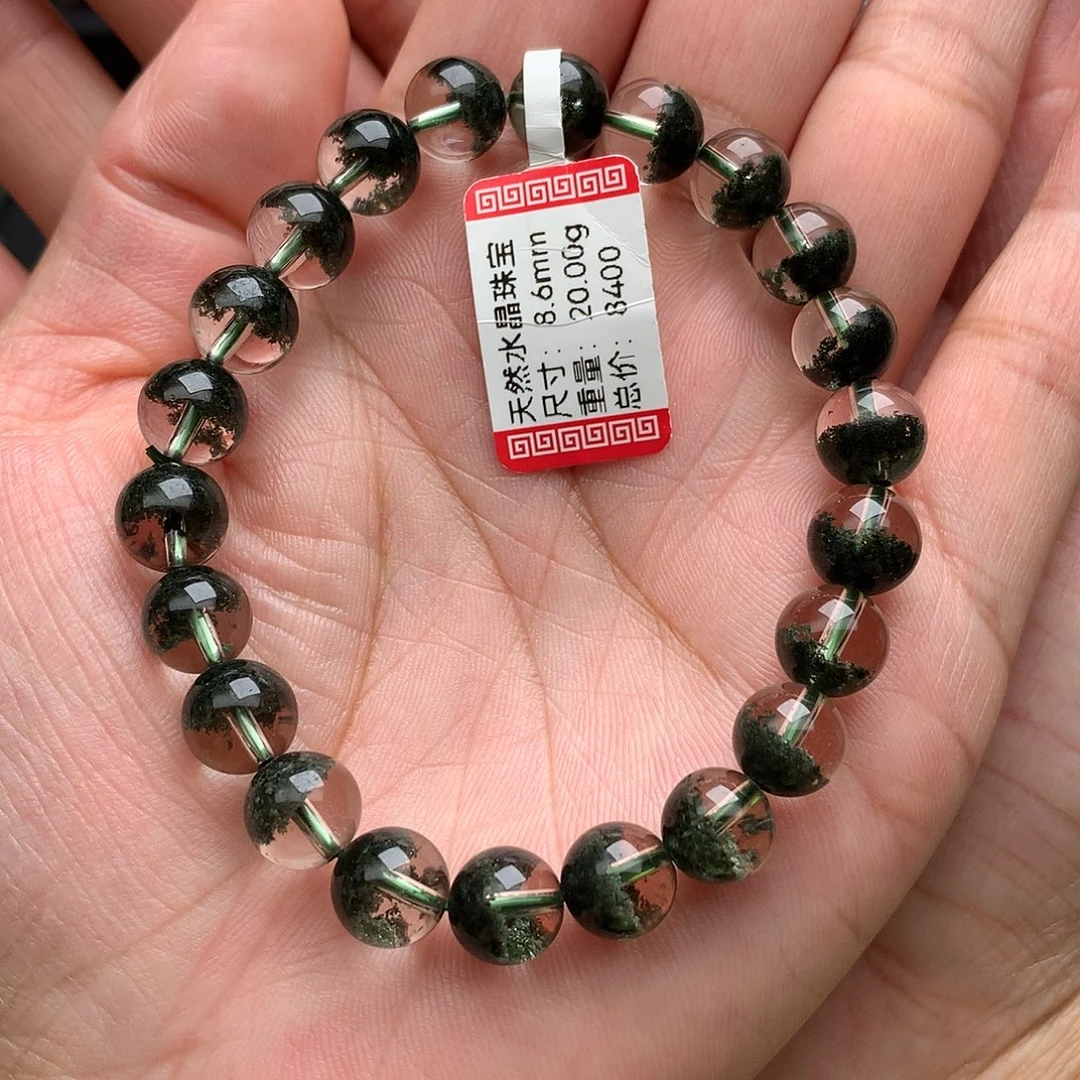 未镶嵌水晶手串天然水晶