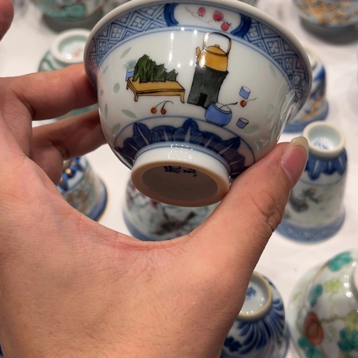 不***你景德镇高温陶瓷杯子