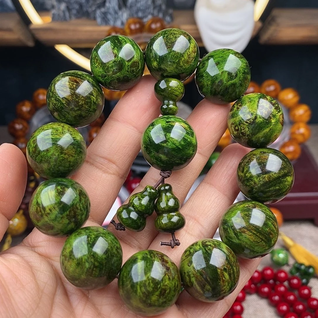 松木（琥珀木）手串/手链豚*2.0