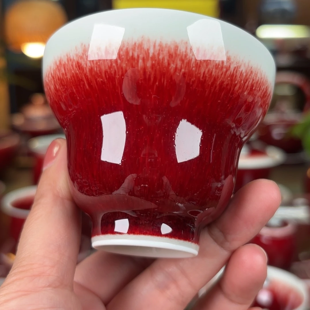 闻轩坊柴窑 葫芦杯