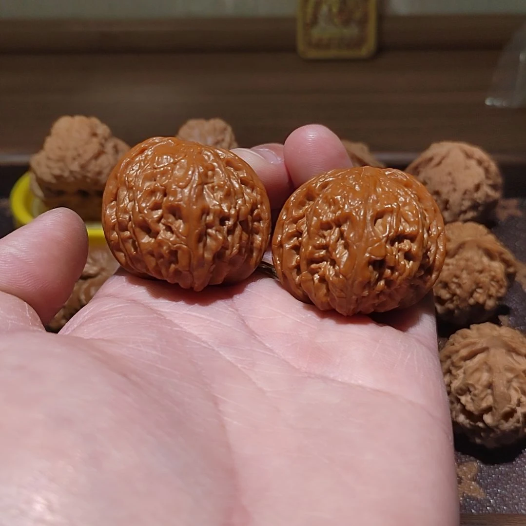 文玩核桃吊坠41磨盘