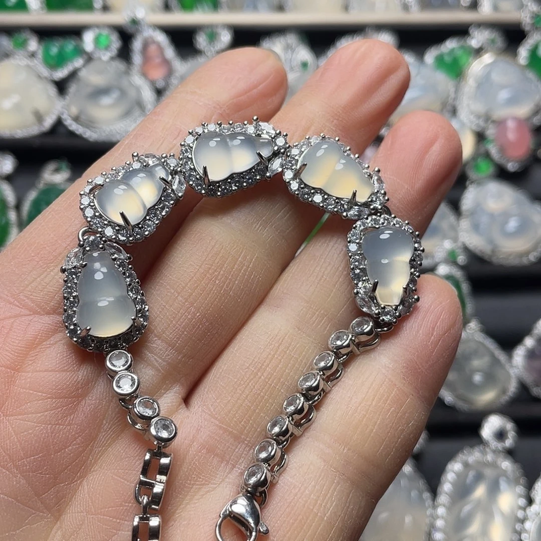 玛瑙/玉髓合金挂件