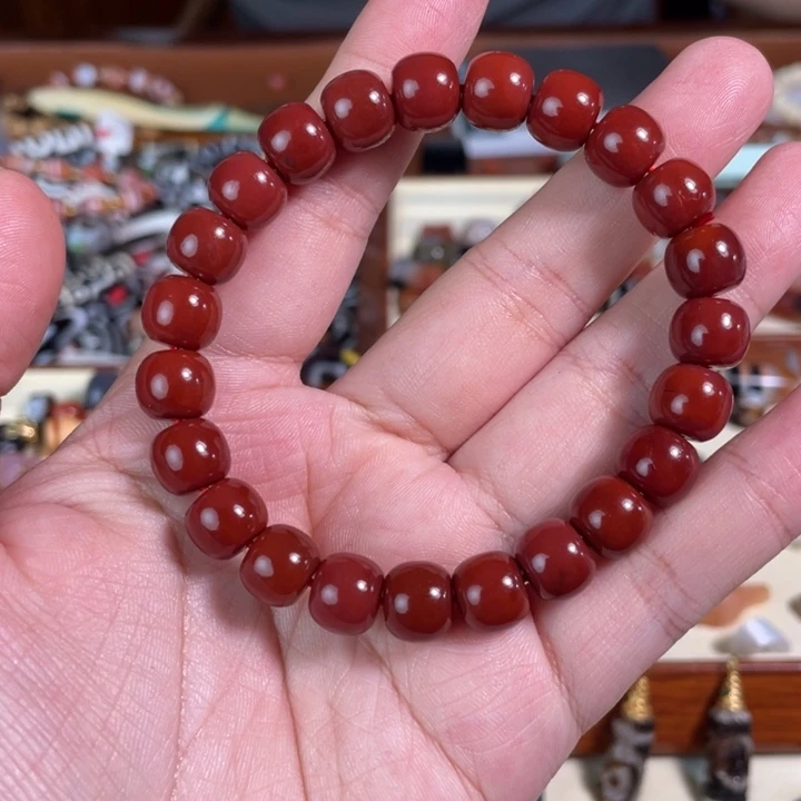 南红玛瑙未镶嵌颈饰68