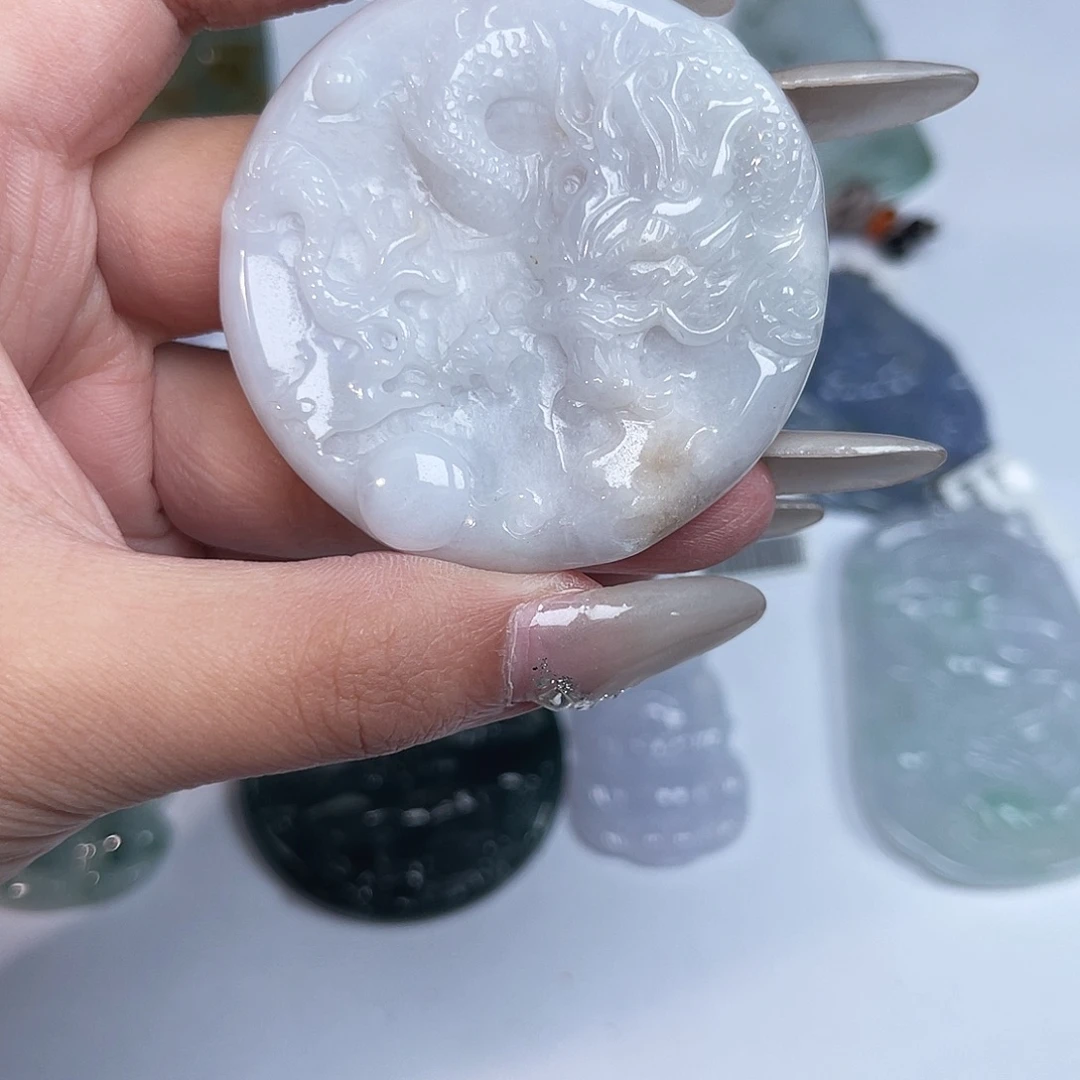 未镶嵌挂件翡翠翡翠