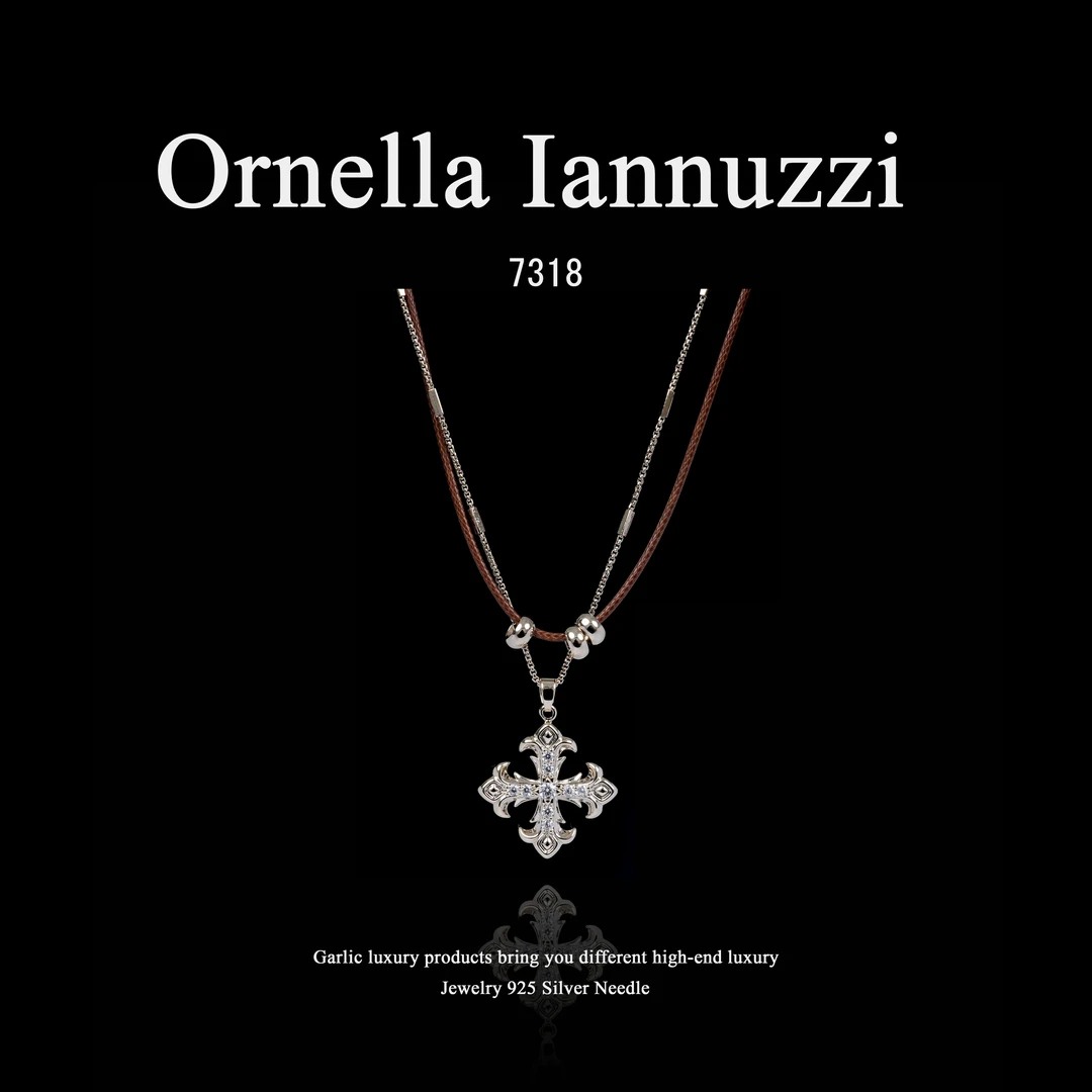 铜合金项链 Ornella Iannuzzi项链-7318（40+5cm）