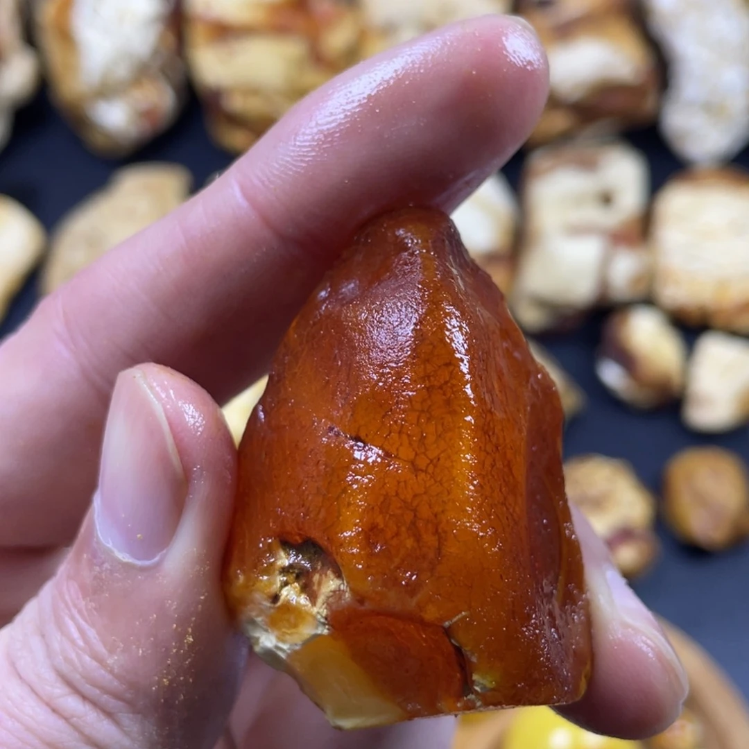 定制琥珀未镶嵌萌**儿定制