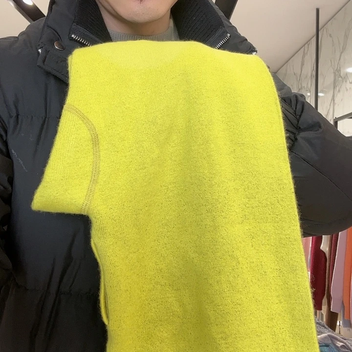 微****黄色山羊绒秋裤M山羊绒