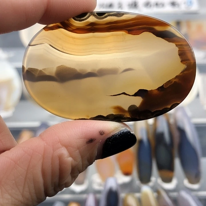 查罗石未镶嵌珠宝半成品10