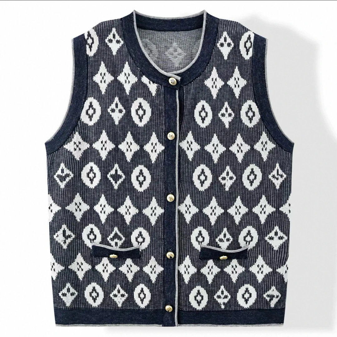 A166~哎哟喂~~灰色马甲