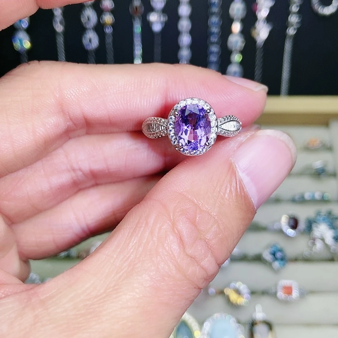 【闪购商品】未镶嵌戒指紫晶