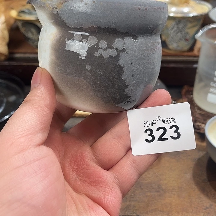 沁庐柴窑古法柴烧全手工茶具