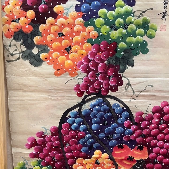 国画国画纯手工纯手绘