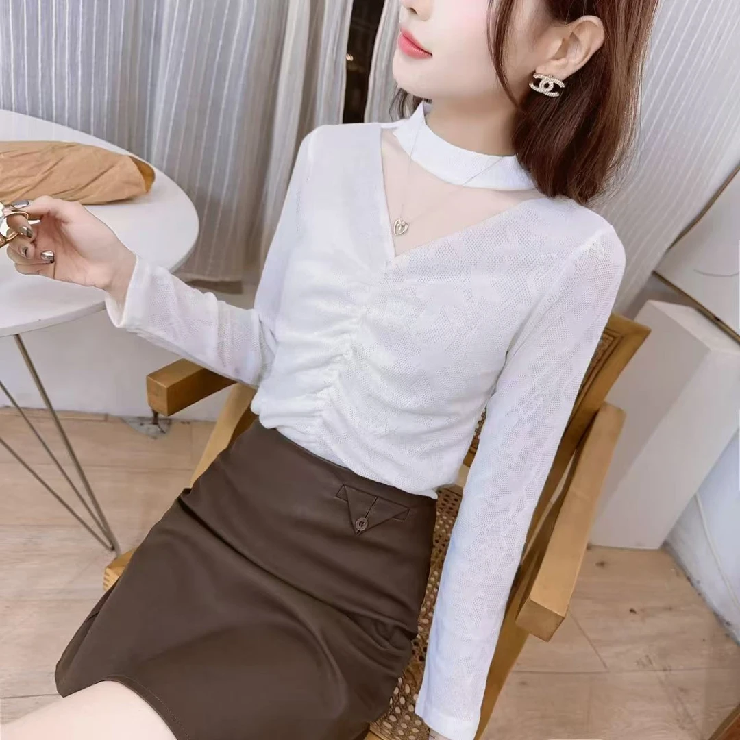 2368#【衣长56】打底衫女内搭2025新款小衫上衣
