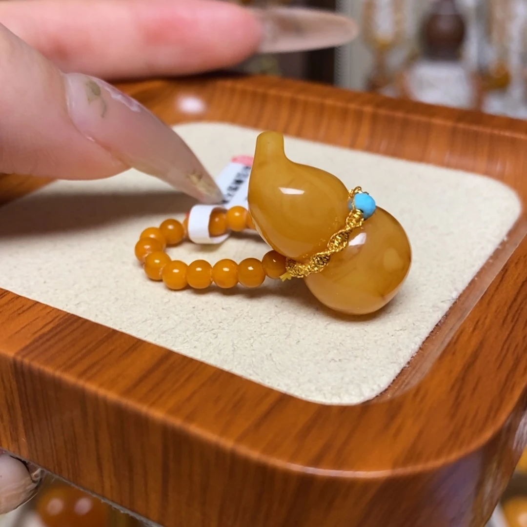 【闪购商品】未镶嵌蜜蜡戒指