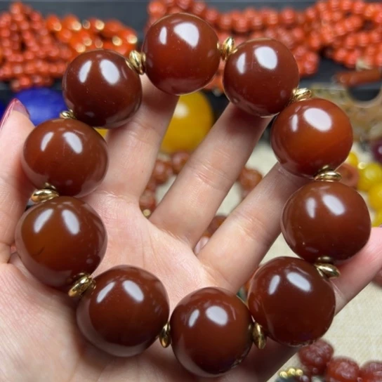 玛瑙/玉髓颈饰未镶嵌轮**行