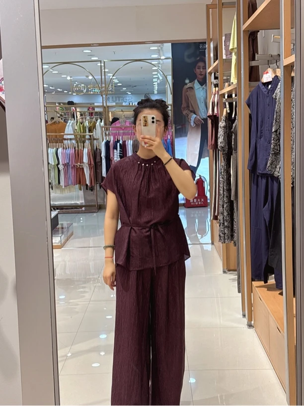 妈妈婚礼 套装紫色