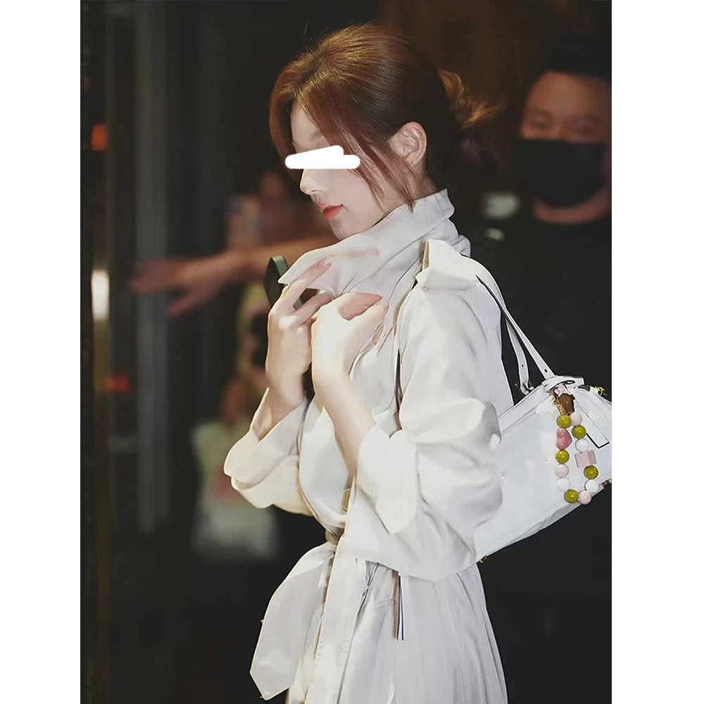 【IG巨好看风衣】秋天是穿风衣的季节高级感气质长款风衣外套御姐范