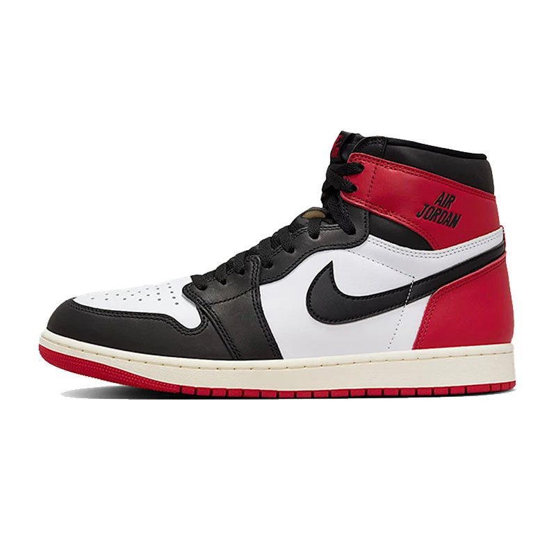 NIKE耐克【冠】男鞋AIR JORDAN 1“黑脚趾”运动鞋DZ5485-106