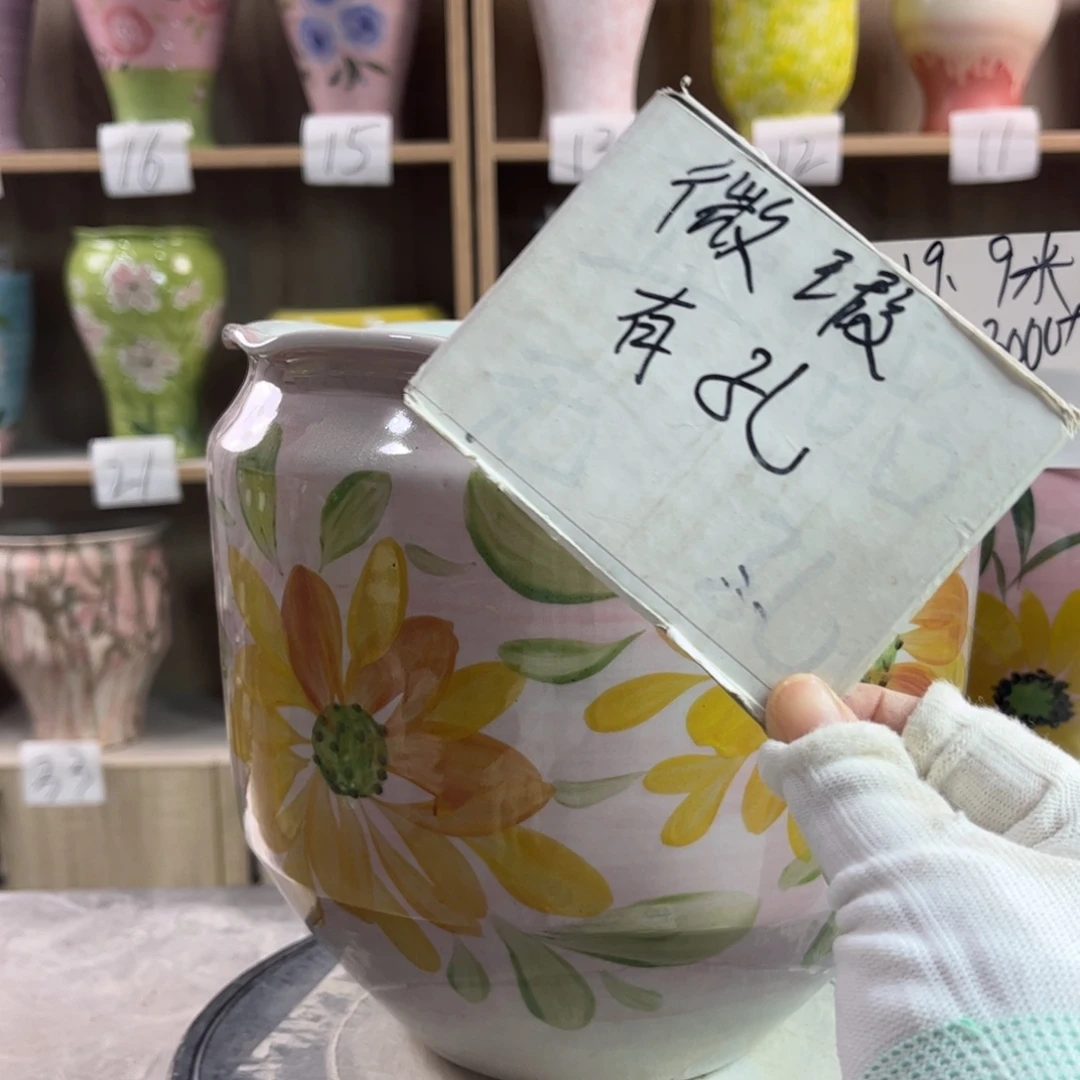 景德镇陶瓷花盆花盆