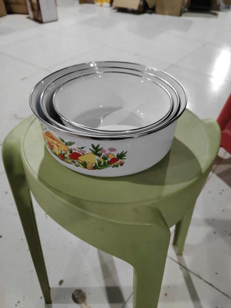 三件套冰碗无盖瑕疵处理颜色随机发