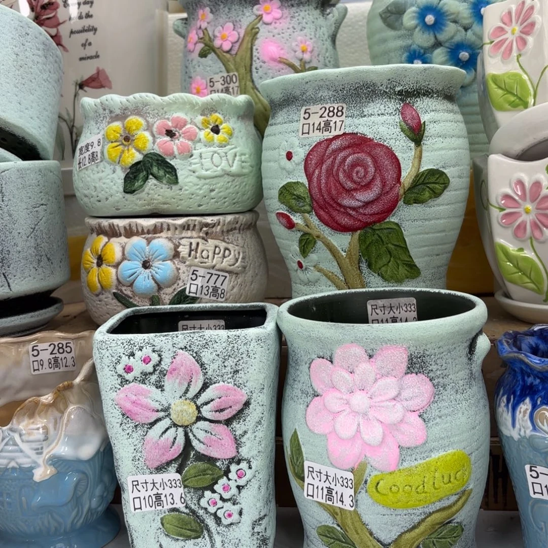 @夏西陶瓷花盆@@5