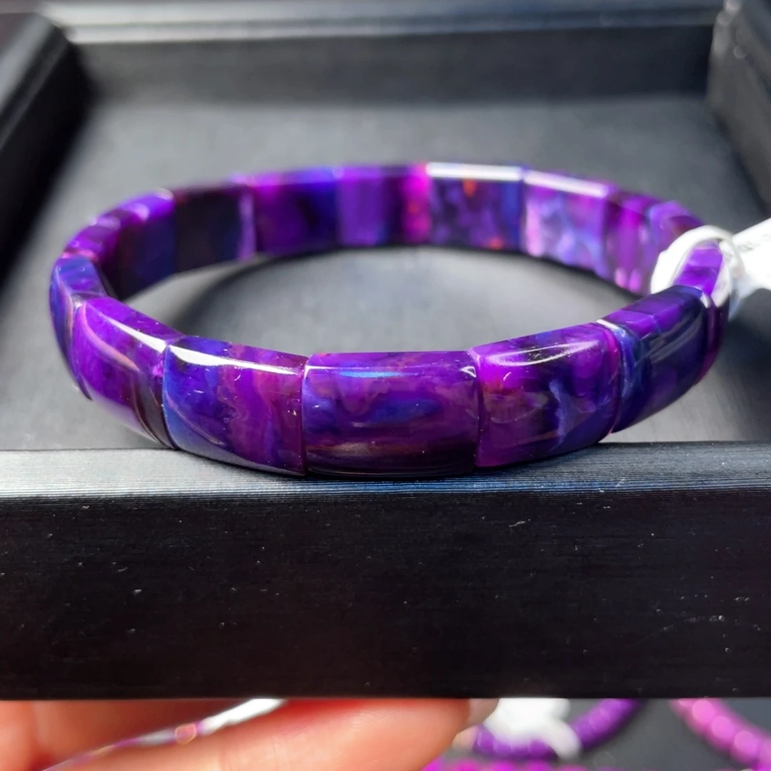 苏纪石（舒俱来）未镶嵌镯排