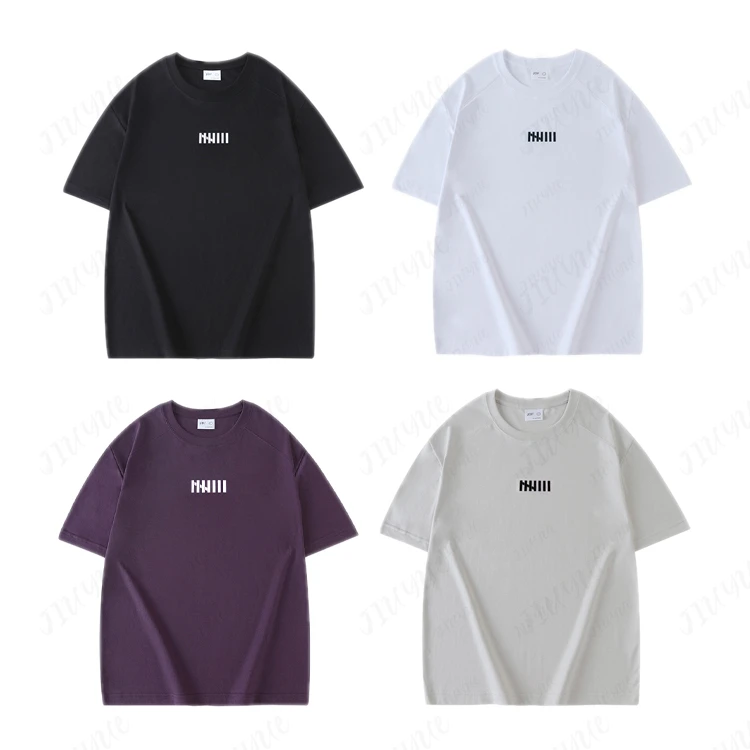 莱赛尔天丝冰感棉抑菌棉户外休闲硅胶竖条皮标短袖 6004