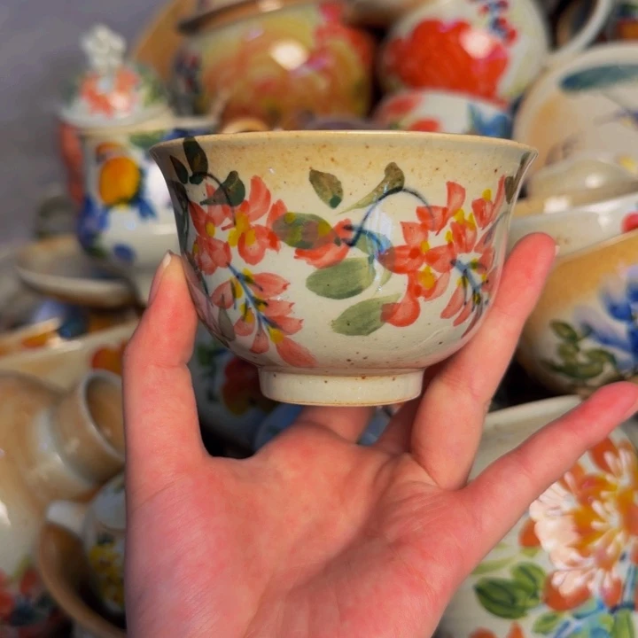 瓷片景德镇陶瓷手工手绘