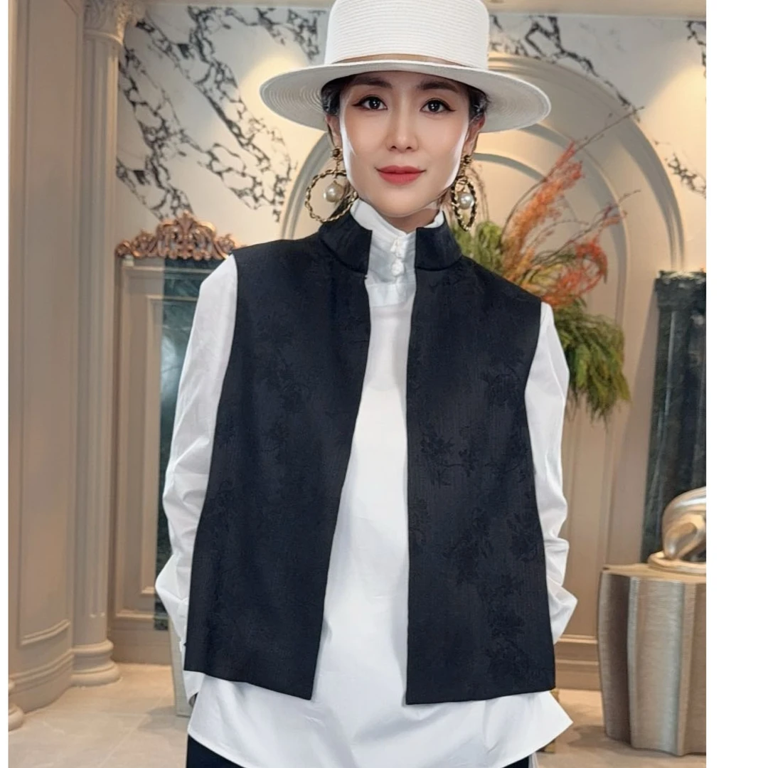 【顾文婷推荐】玉琼国风 马甲 J24S5156