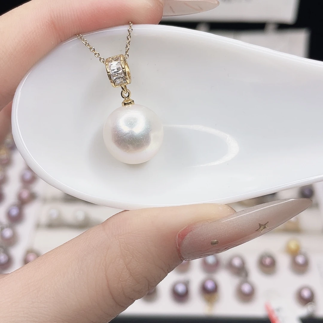 合金吊坠(赠链)淡水珍珠