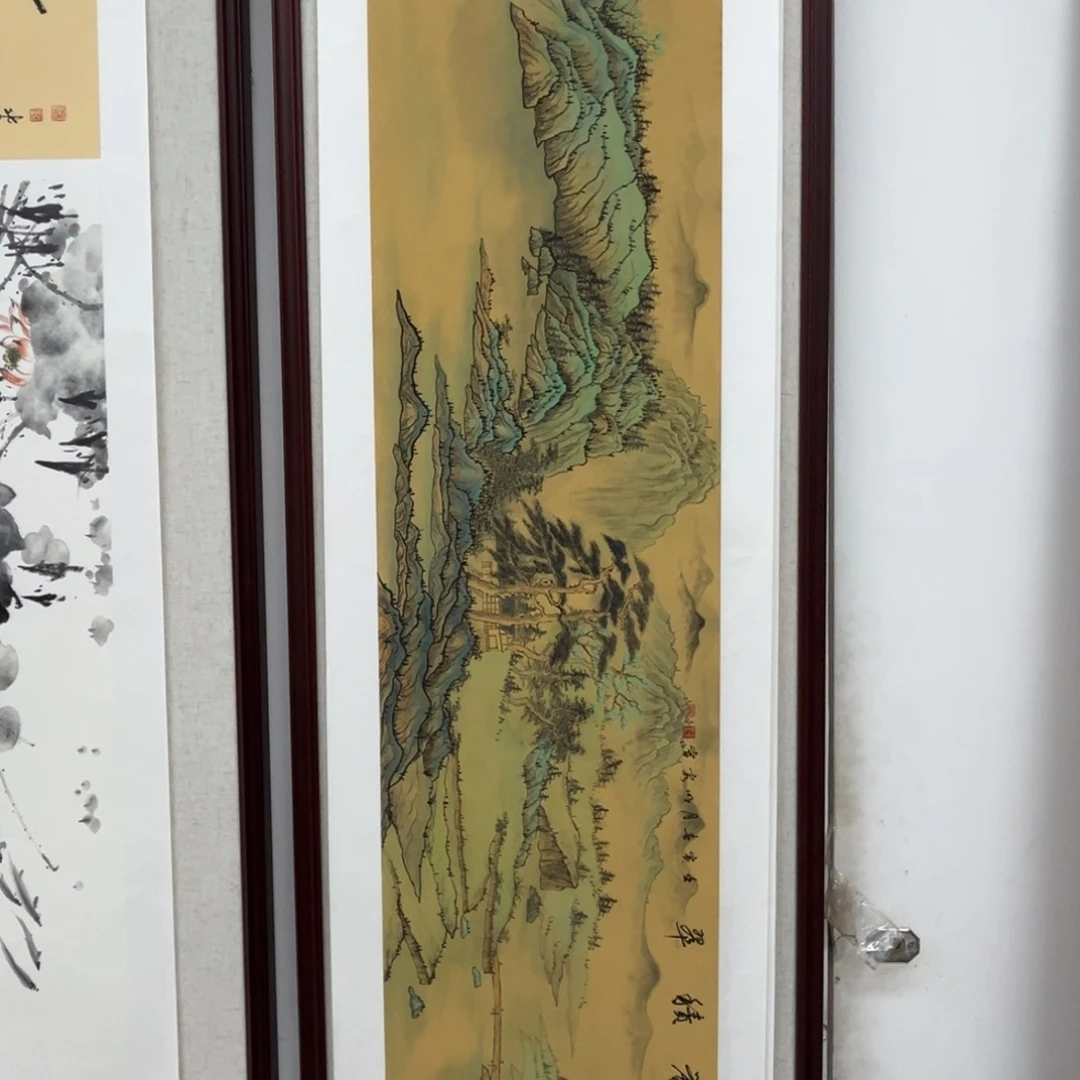 国画绘画作品多次参加全国美展