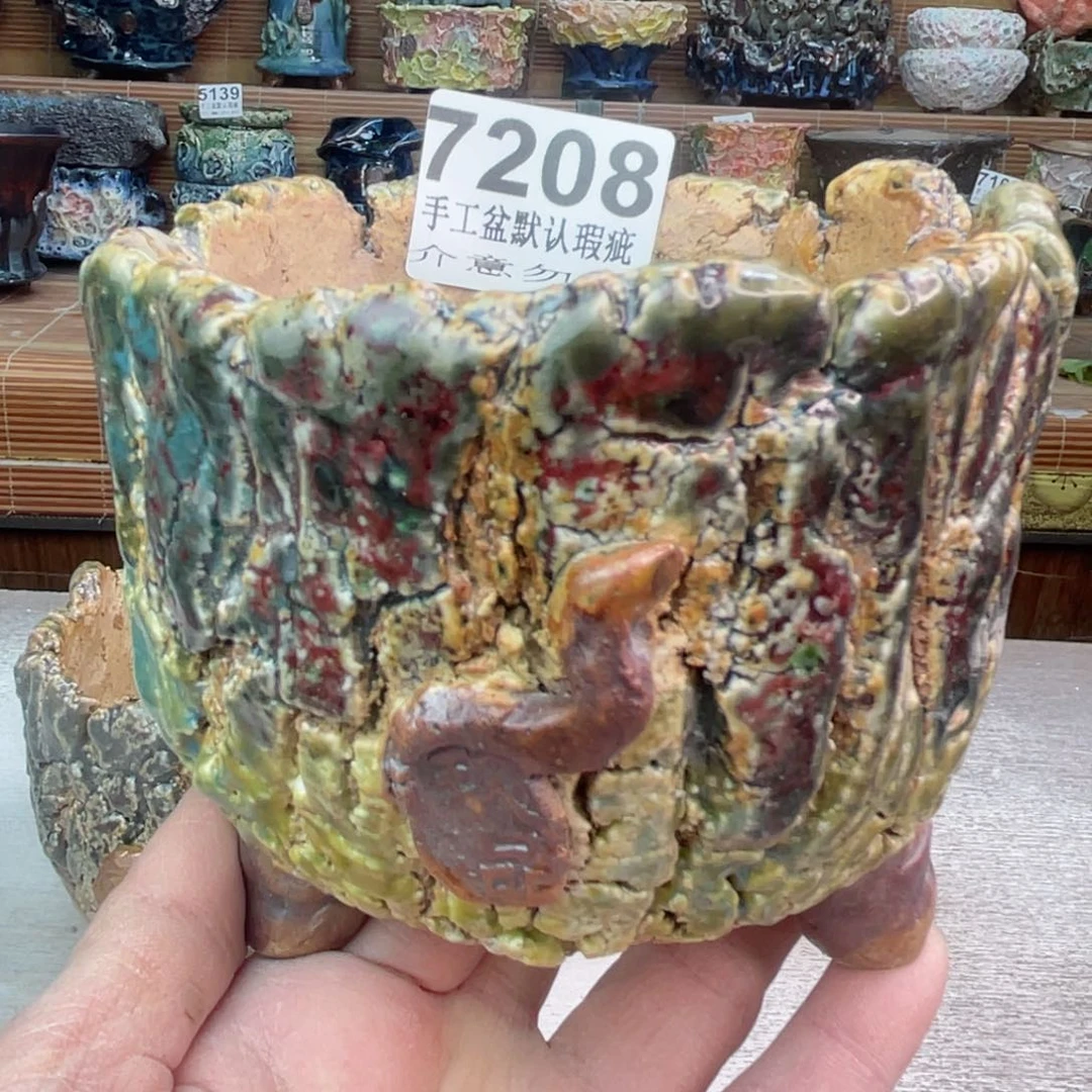 景德镇陶瓷艺术罐，全手工制作加*瑕疵清仓