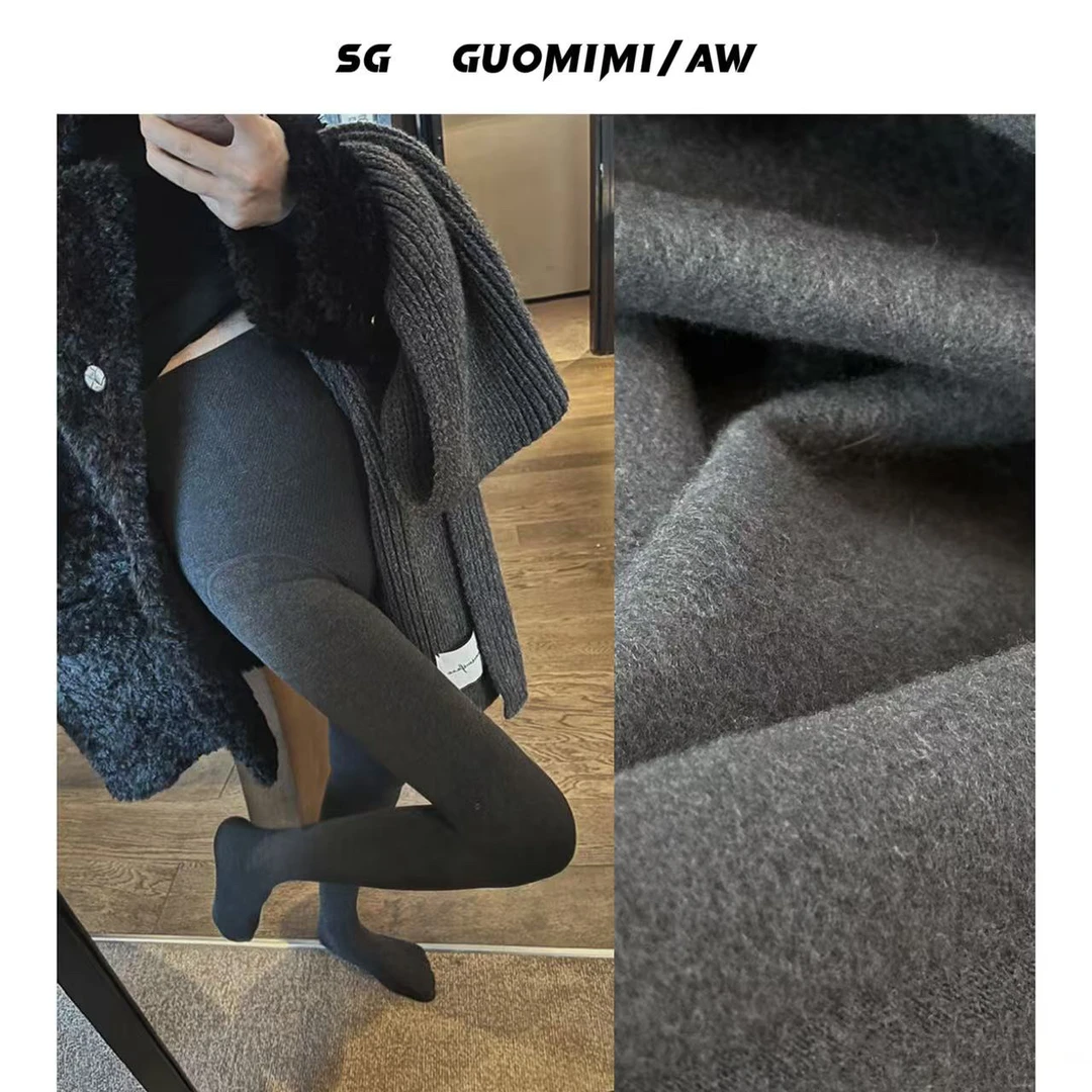 SG / 杨依姗 AW 秋冬云朵感 百搭提臀收腹厚绒打底裤袜K-20252271