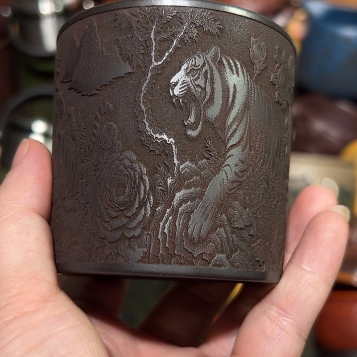 茶杯紫砂宜兴紫砂主人杯