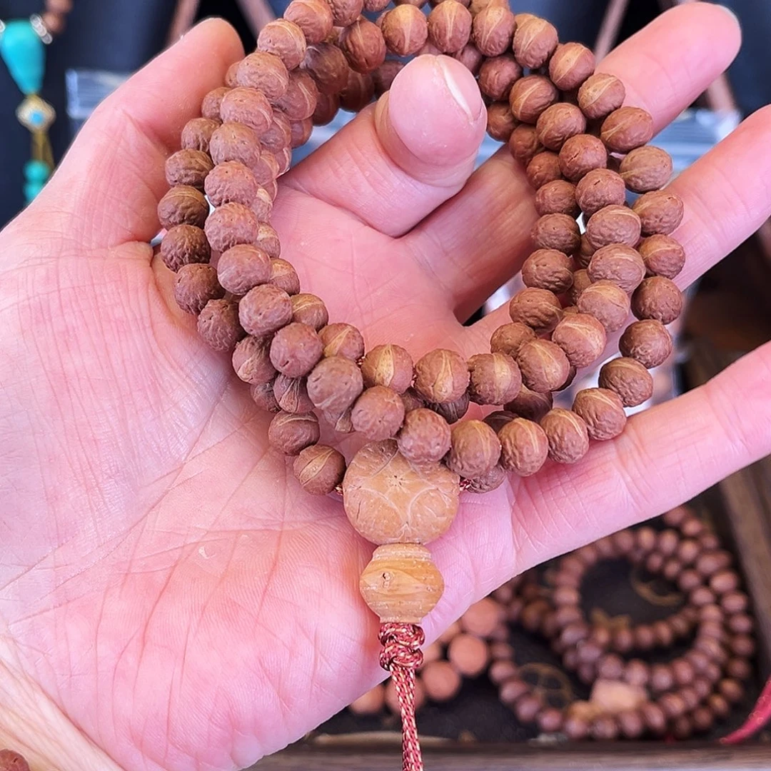 一***水凤眼菩提吊坠酸枣脖挂