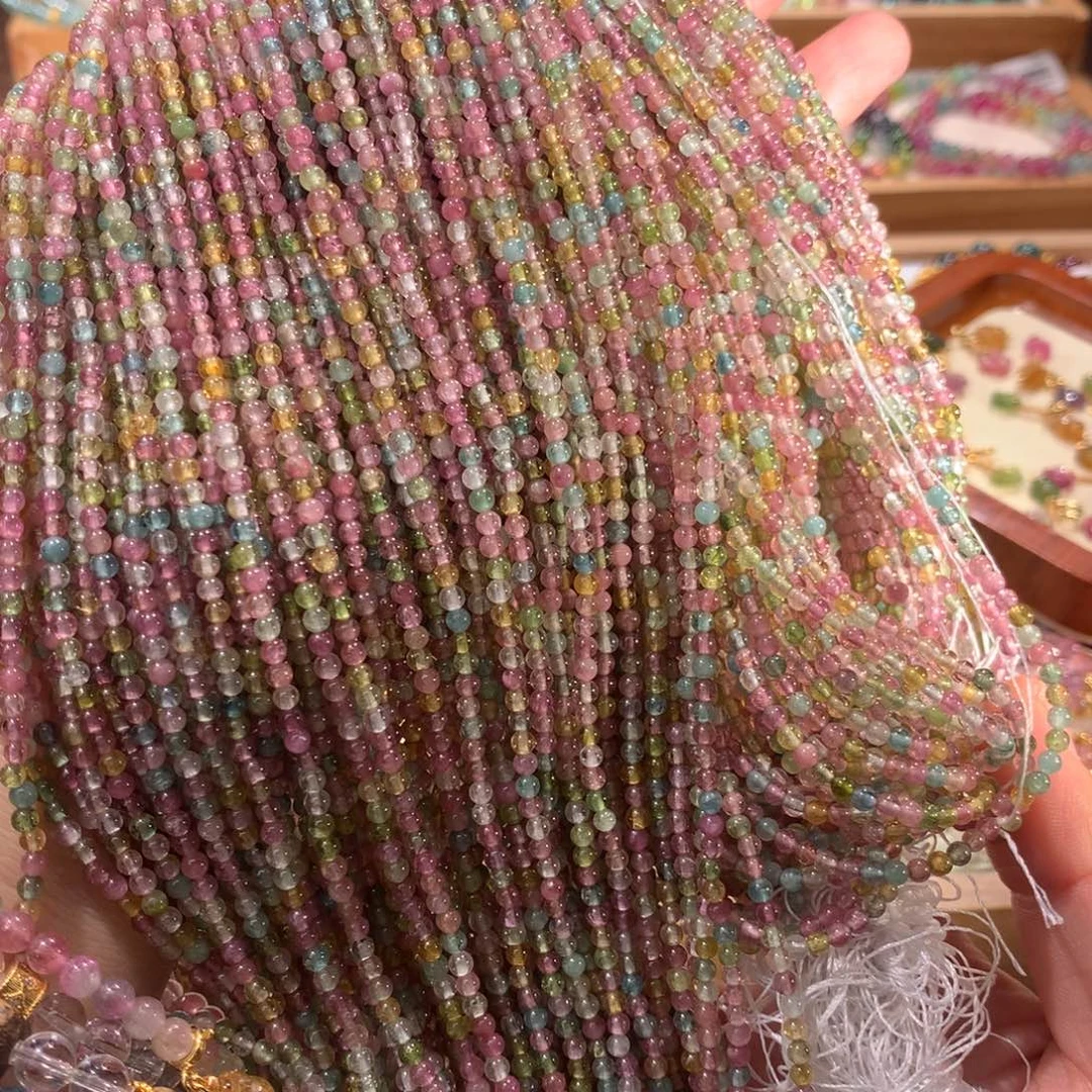 半成品未镶嵌碧玺多样性发其一