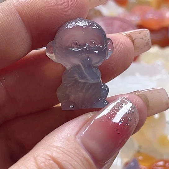 玛瑙/玉髓吊坠(赠链)未镶嵌&*得