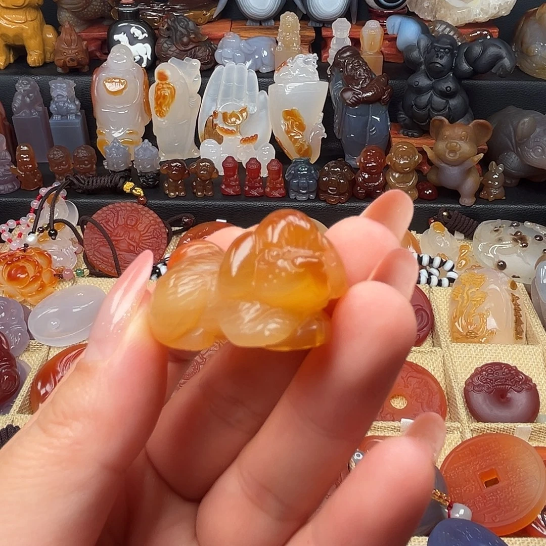 玛瑙/玉髓未镶嵌颈饰