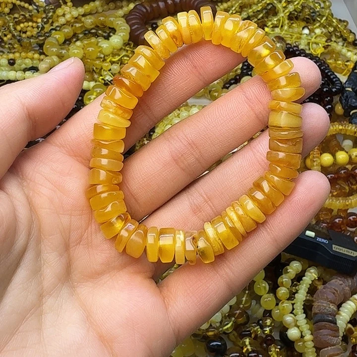 琥珀未镶嵌珠宝奇石