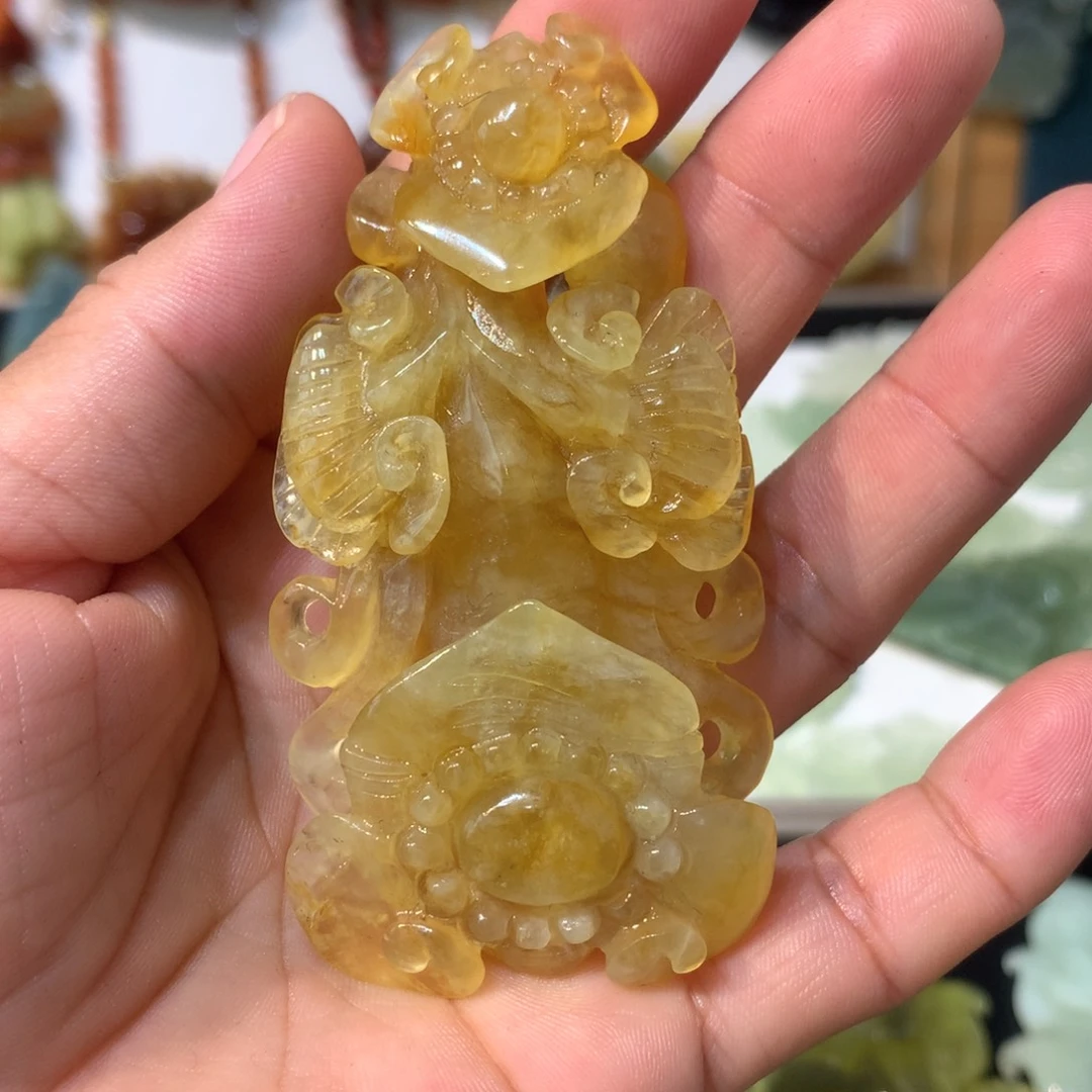 未镶嵌蛇纹石玉颈饰