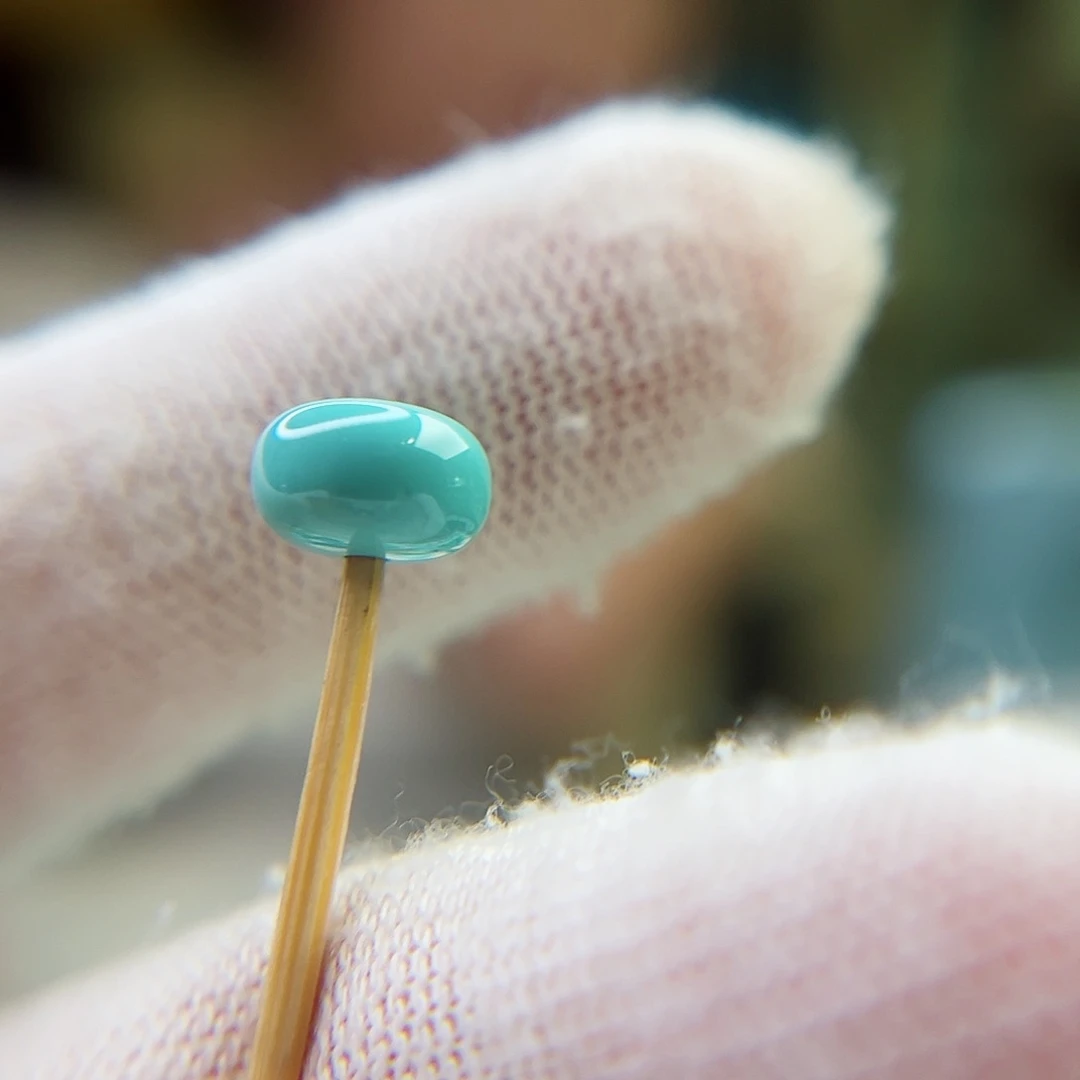 未镶嵌绿松石珠宝奇石8.5