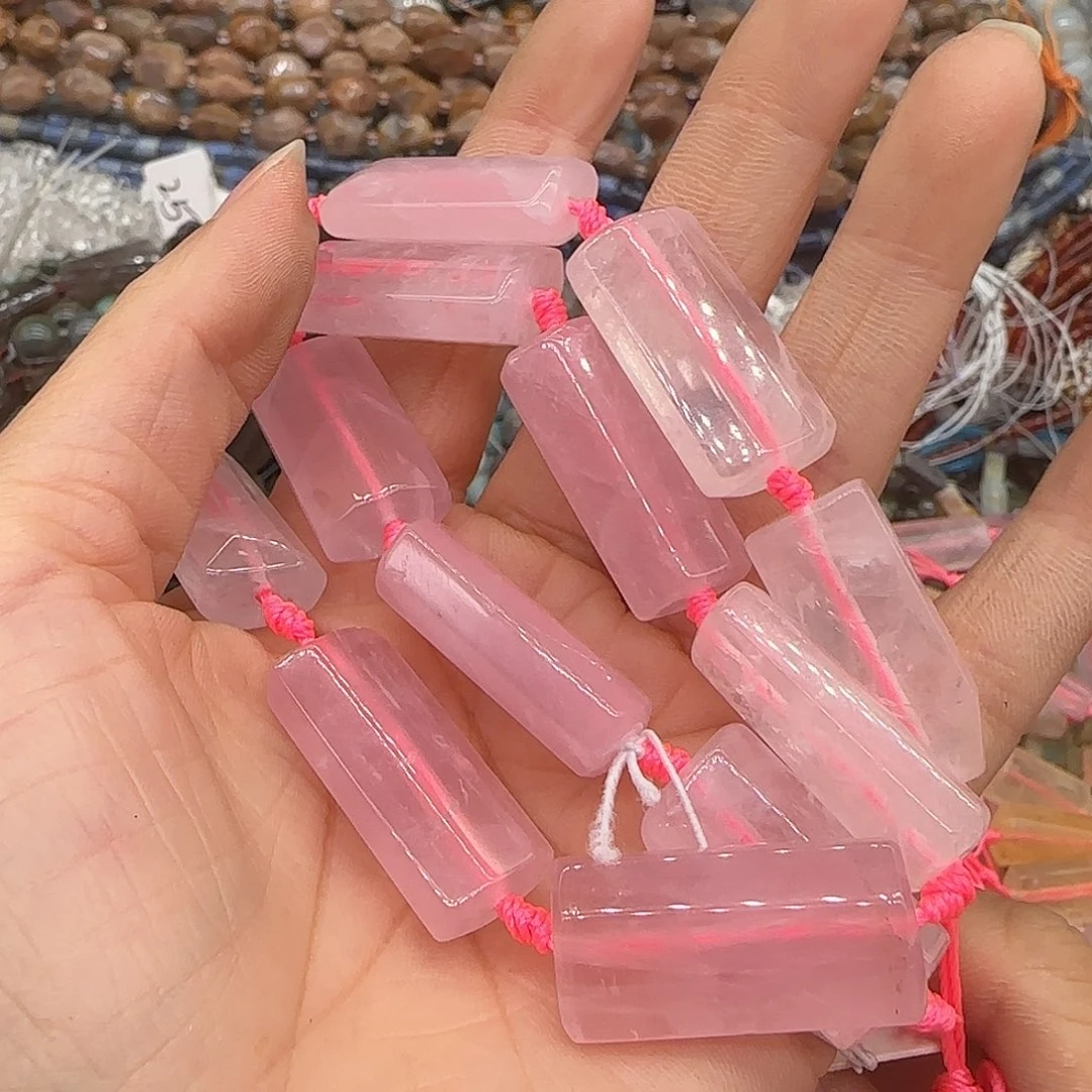 合金玛瑙/玉髓珠宝半成品马粉12-26mm一条