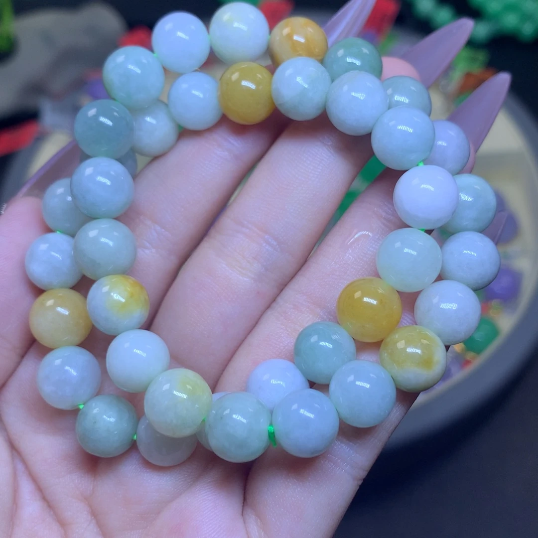 翡翠未镶嵌颈饰天然